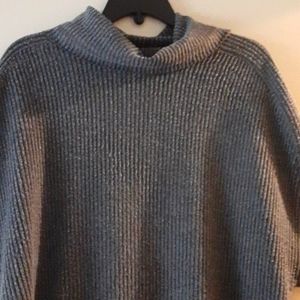 Happy Days Grey Poncho Blouse